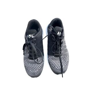 APL Techloom Pro Knit Sneakers — Black Gray, Women’s, Size 6.5